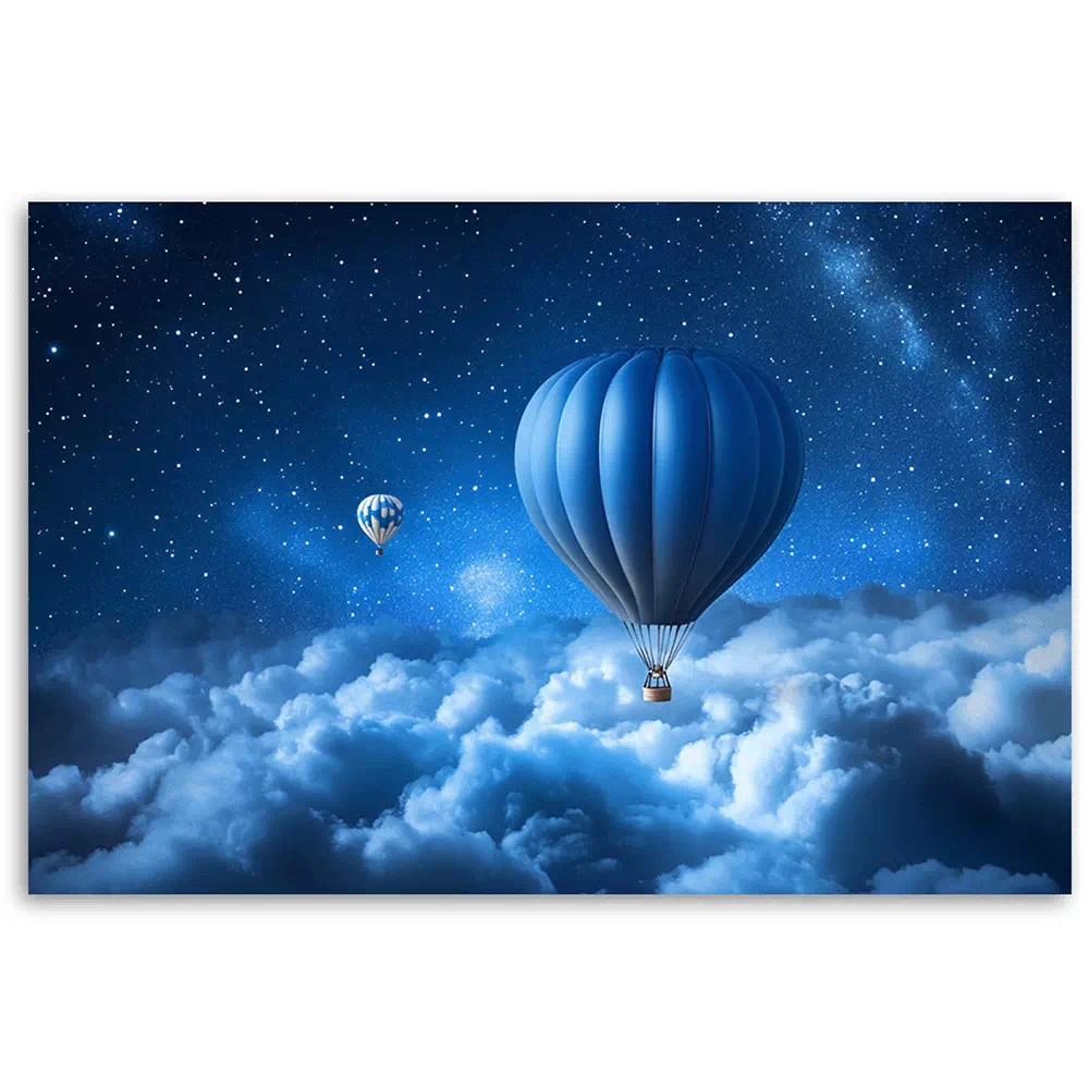 obraz chmury balon 3d